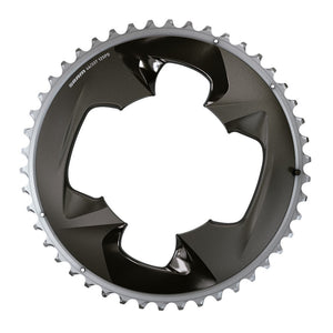 SRAM Chain Ring Road 46 Tooth 107 BCD 2x12 Force Polar Grey with Cover Plate
