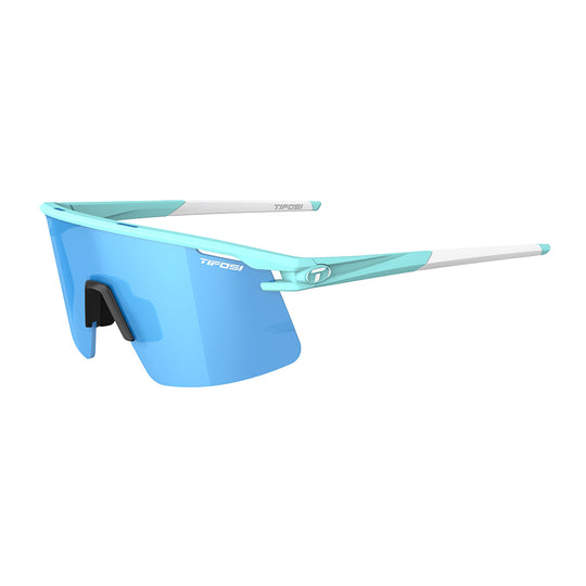 Tifosi Moab Lite Sunglasses Glacier Blue with Clarion Blue AC Red and Clear Lens

