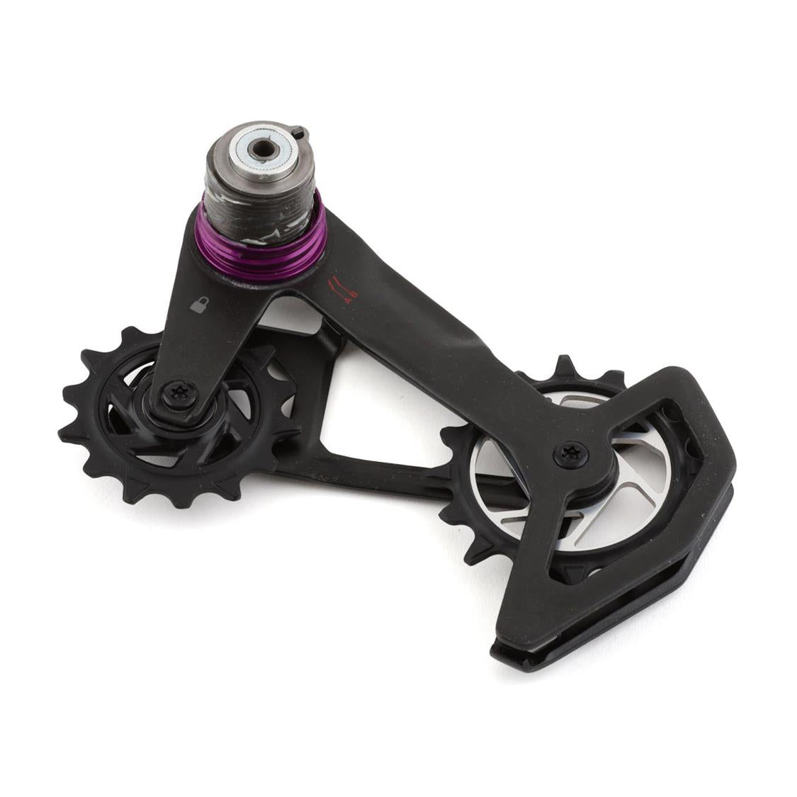 SRAM Rear Derailleur Cage Assembly Kit XXSL T-Type Eagle AXS - (Full Replacement Cage Assembly Including Outer and Inner Cages, Damper and Pulleys)