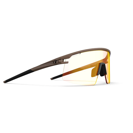 Tifosi Moab Lite Sunglasses Matte Bronze with Clarion Red Fototec Lens
