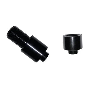 Tacx Direct Drive Block Caps - For Type 1 6mm axle hole trainers. These are the end caps required to fit a QR bike to trainer.
