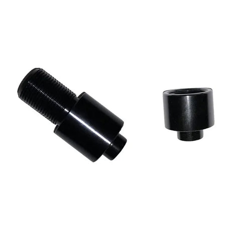 Tacx Direct Drive Block Caps - For Type 1 6mm axle hole trainers. These are the end caps required to fit a QR bike to trainer.
