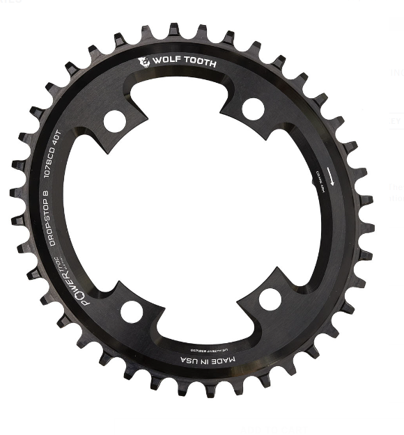 Sram 107 Bcd Oval Drop Stop B Chainring