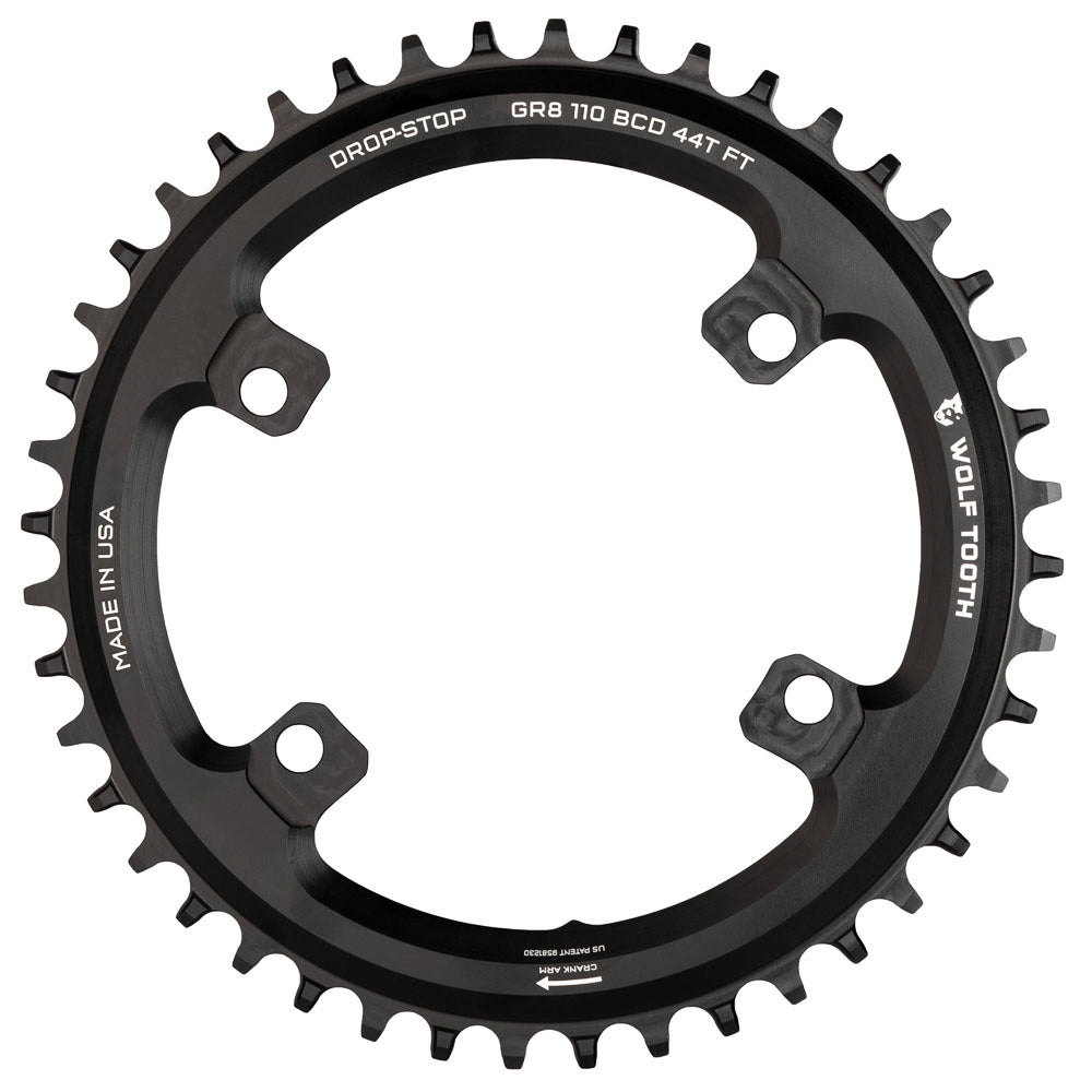 Shimano Grx 1 X Drop Stop B Chainring 110 X 4 Bcd