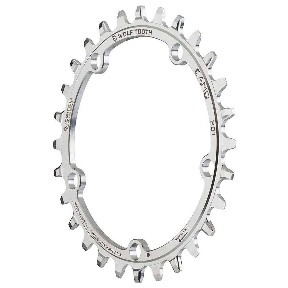 Camo Drop Stop Chainring Stainless