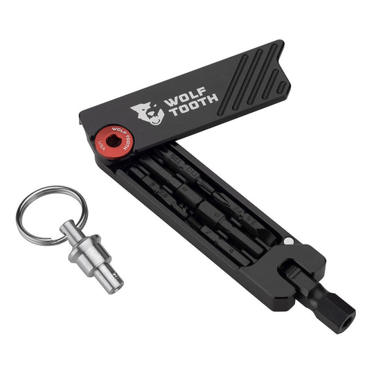 6 Bit Hex Wrench Multi Tool With Keychain