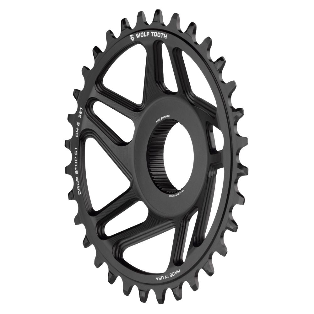 Shimano E Bike Motor Dm Drop Stop Chainring Shimano Hg+