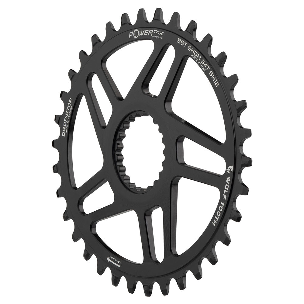 Shimano Dm Oval Drop Stop Chainring Boost