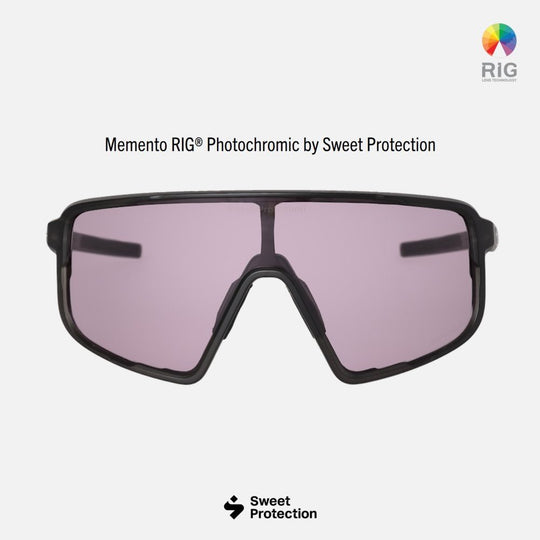 Memento Rig Photochromic Sunglasses Matte Crystal Black