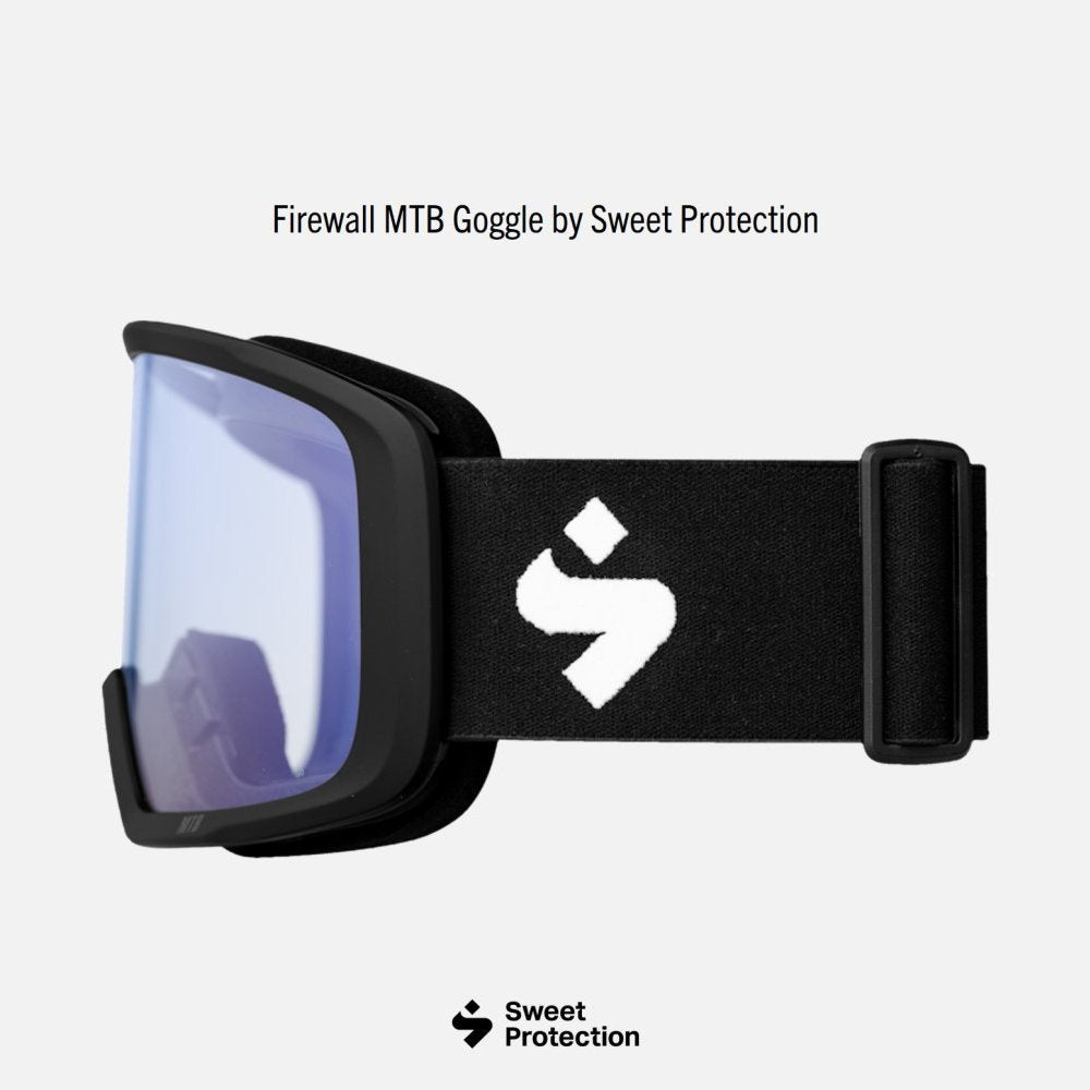 Firewall Mtb Goggle Matte Black / Black With Clear Lens