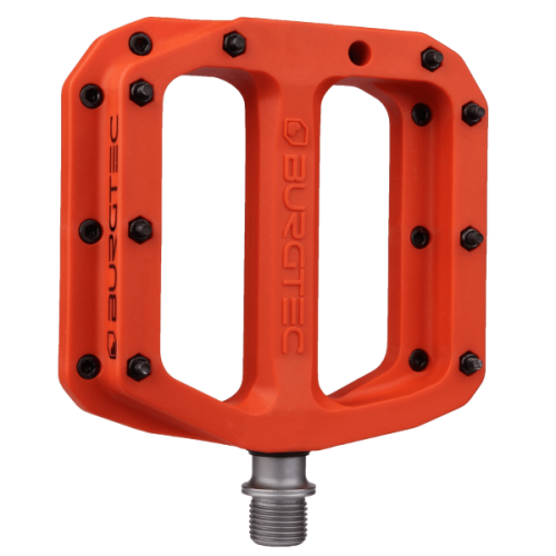 Burgtec Composite Pedals Iron Bro Orange