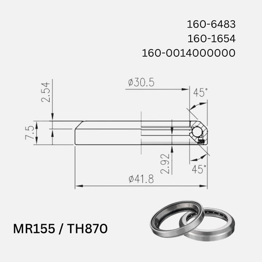 Fsa Headset Bearings 1 1/8