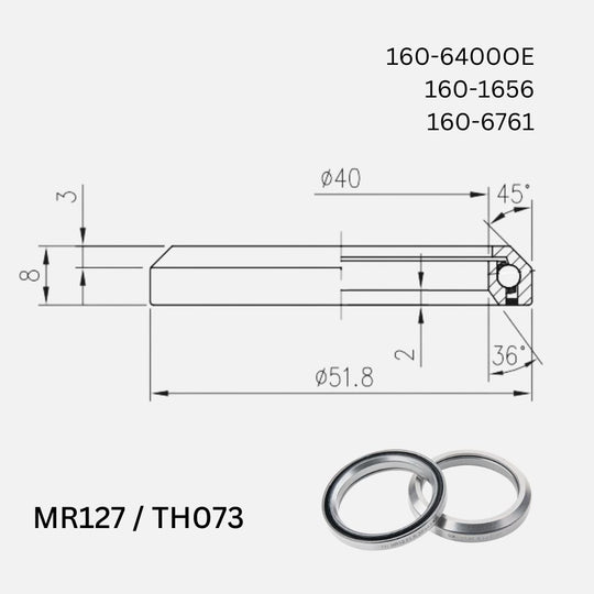 Fsa Headset Bearings Giant Od2