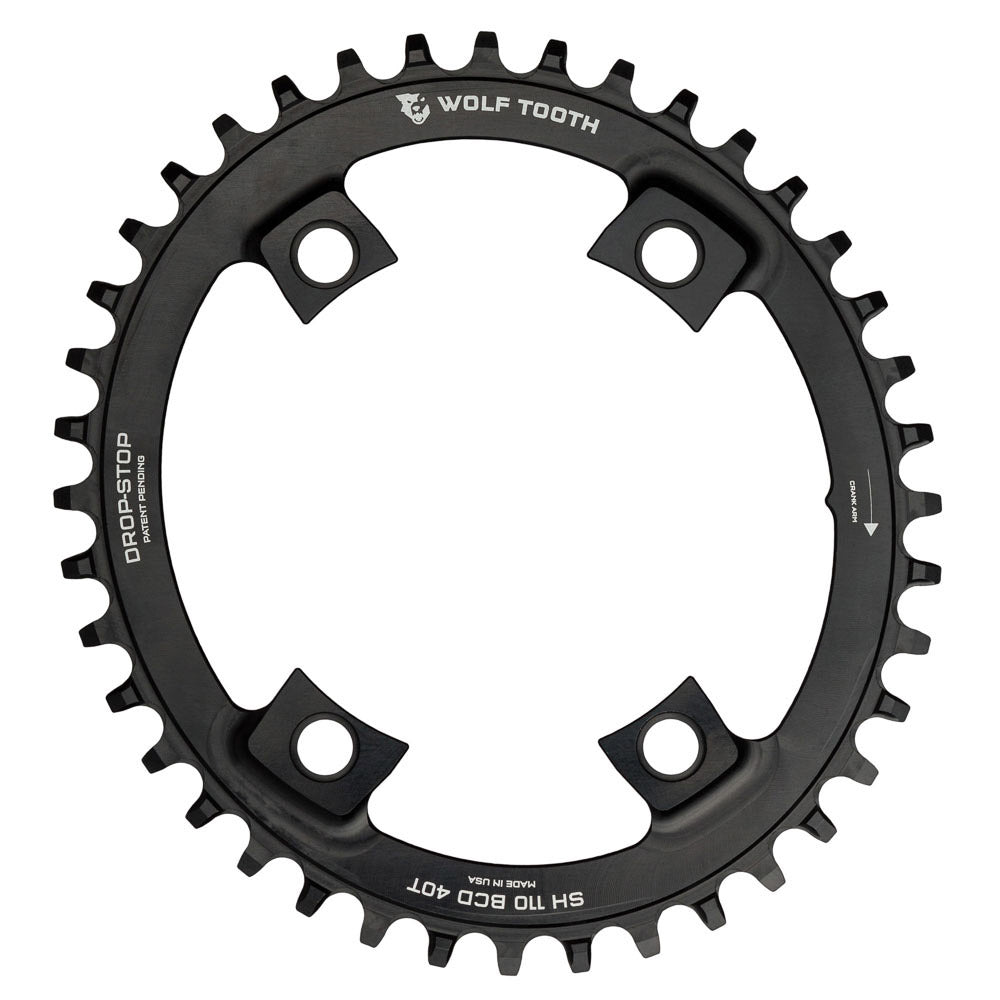 Shimano Road 1 X Oval Drop Stop B Chainring 110 X 4 Bcd