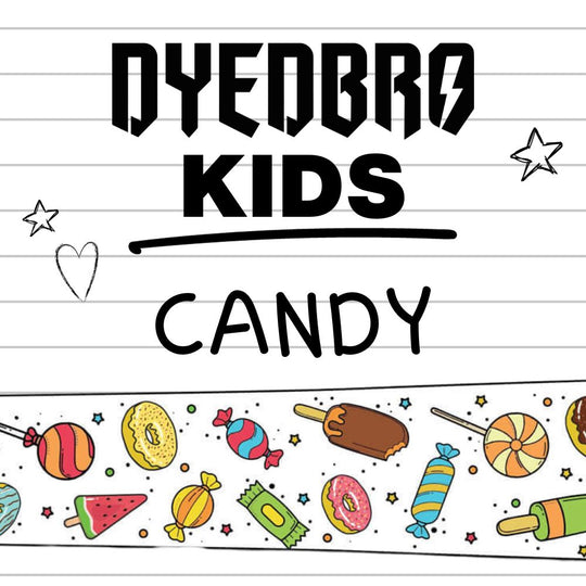 Dyedbro Kids Frame Protection Candy Pattern
