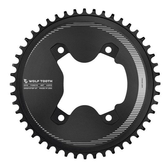 Shimano Grx Aero 1 X Drop Stop St Chainring 110 X 4 Bcd Shimano Hg+