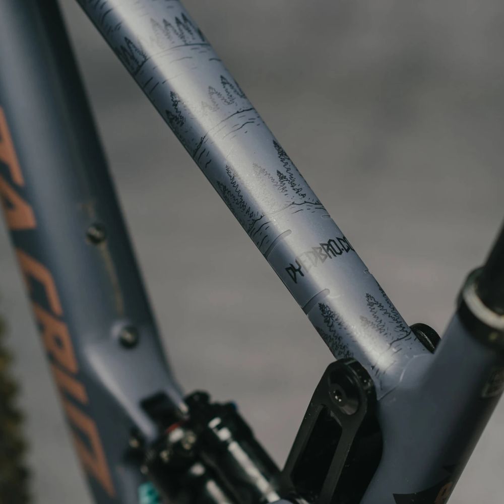 Dyedbro Frame Protection Enduro World Series Mountains