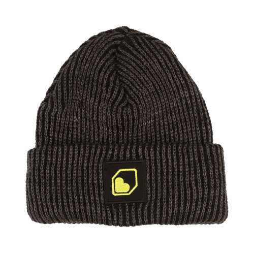 Burgtec Moonshiners Cuff Beanie ­ Black & Charcoal