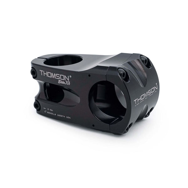 THOMSON MTB STEM X4 31.8 50mm 0°BLACK thomson-elite-x4-120-x-31.8mm- パーツ