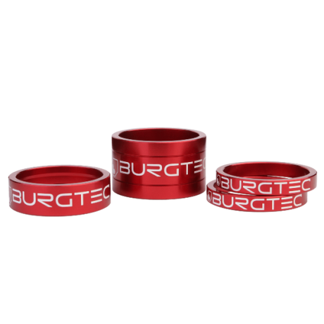 Burgtec Stem Spacers Race Red