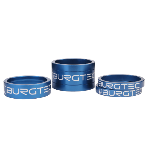 Burgtec Stem Spacers Deep Blue