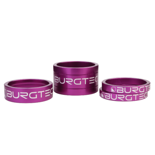 Burgtec Stem Spacers Purple Rain