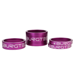 Burgtec Stem Spacers Purple Rain
