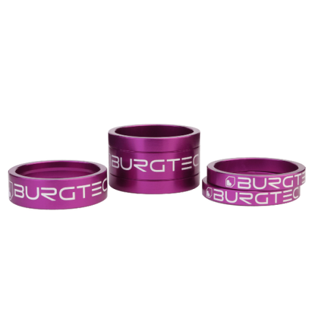 Burgtec Stem Spacers Purple Rain