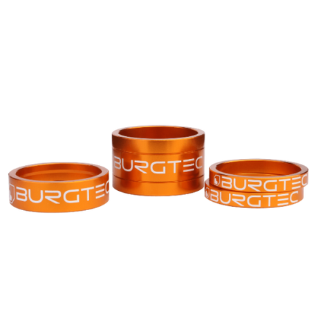Burgtec Stem Spacers Iron Bro Orange