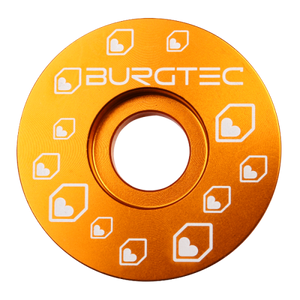 Burgtec Top Caps Iron Bro Orange