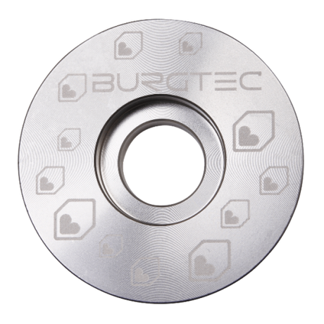 Burgtec Top Caps Rhodium Silver