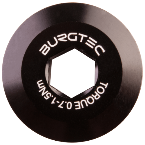 Burgtec Shimano Pre Tension Crank Bolt Burgtec Black