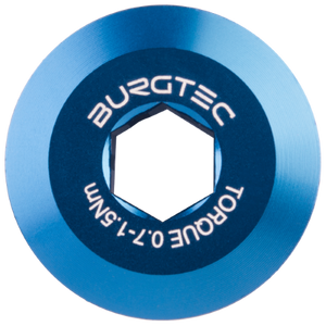 Burgtec Shimano Pre Tension Crank Bolt Deep Blue