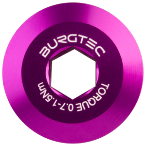 Burgtec Shimano Pre Tension Crank Bolt Purple Rain