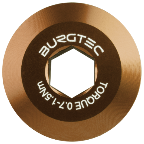 Burgtec Shimano Pre Tension Crank Bolt Kash Bronze