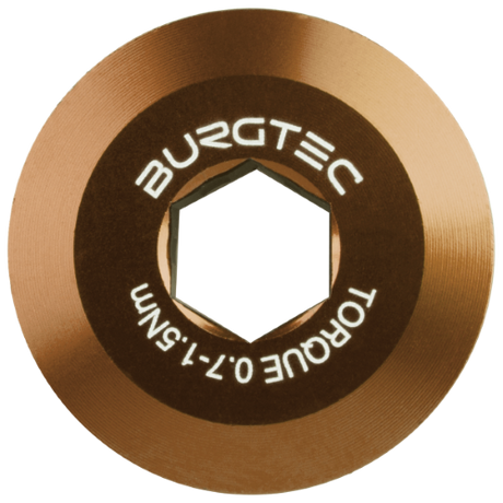 Burgtec Shimano Pre Tension Crank Bolt Kash Bronze