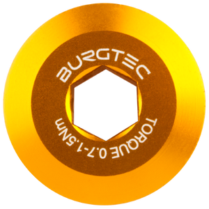 Burgtec Shimano Pre Tension Crank Bolt Burgetc Bullion Gold