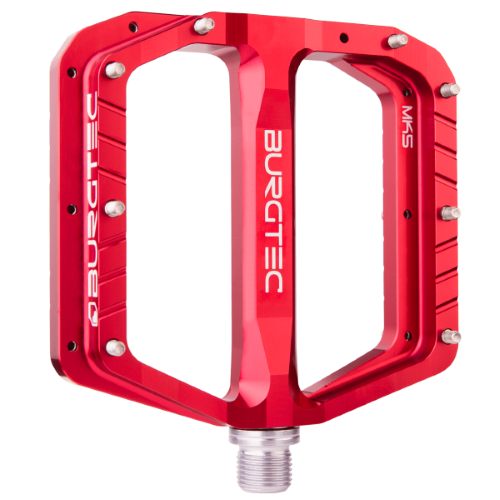 Burgtec Penthouse Flat Mk5 Pedals Race Red