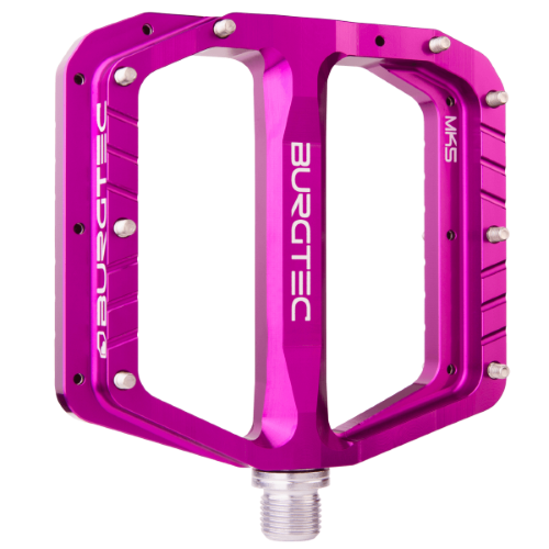 Burgtec Penthouse Flat Mk5 Pedals Purple Rain