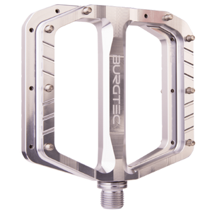 Burgtec Penthouse Flat Mk5 Pedals Rhodium Silver