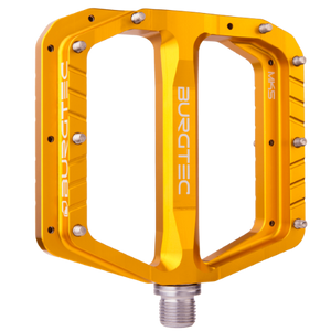 Burgtec Penthouse Flat Mk5 Pedals Burgtec Gold Bullion