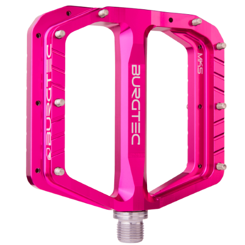 Burgtec Penthouse Flat Mk5 Pedals Toxic Barbie Pink