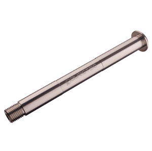 Burgtec Fox Front Fork Axles Boost Rhodium Silver
