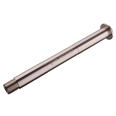Burgtec Fox Front Fork Axles Boost Rhodium Silver