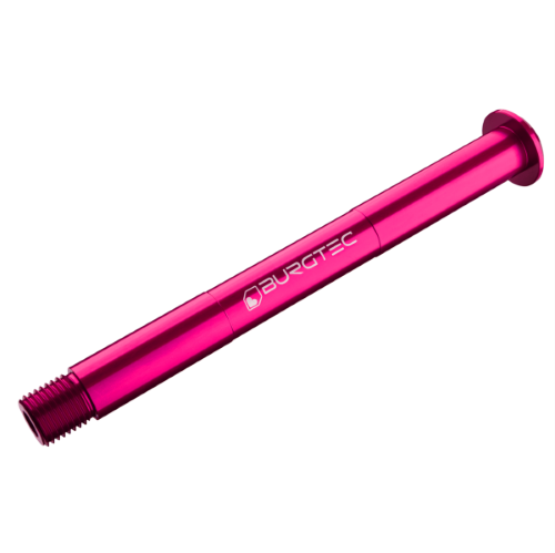 Burgtec Fox Front Fork Axles Boost Toxic Barbie Pink