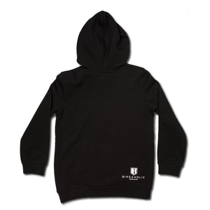 Bikeaholic Kids Logo Hoody