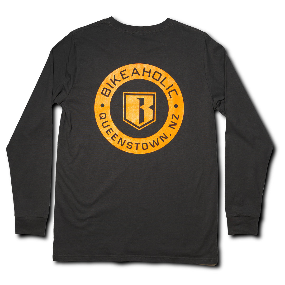 Bikeaholic Mens Long Sleeve Tee
