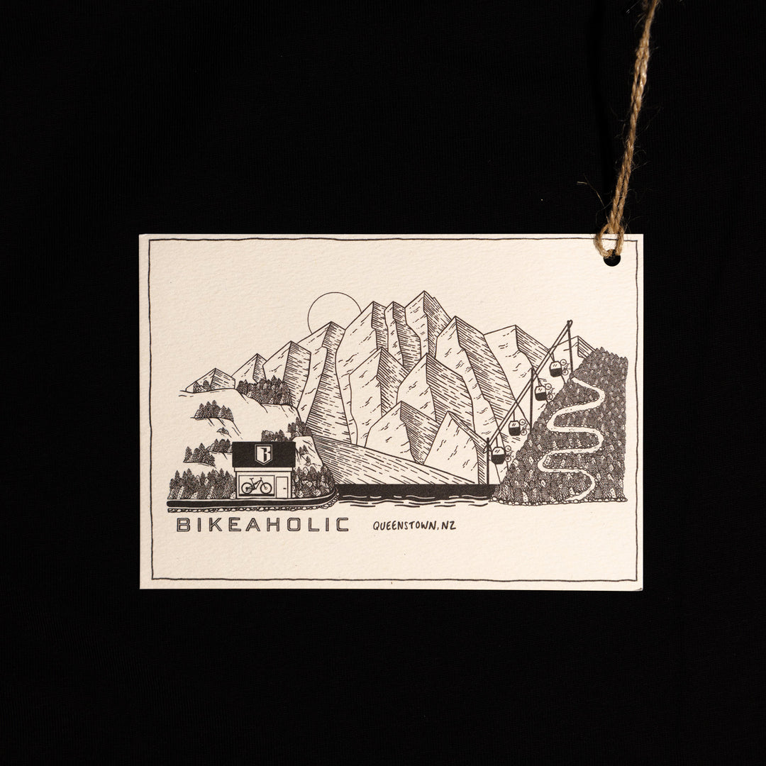 Bikeaholic Narnia LS Mens Tee