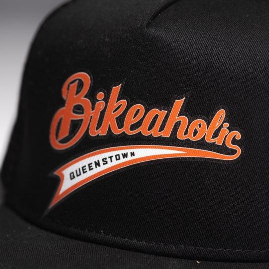 Bikeaholic Swoosh Trucker Cap