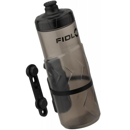Fidlock Twist 600ml Bottle and Base - Smoke